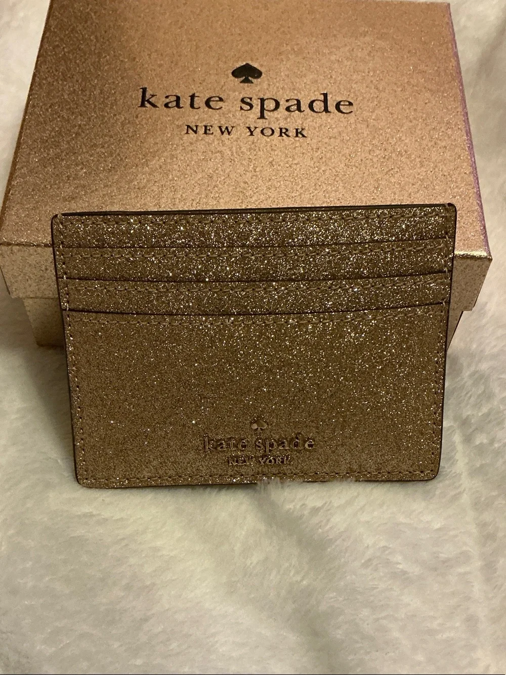 kate spade compact glitter
